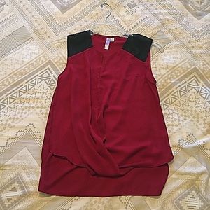 Maroon Tank Top
